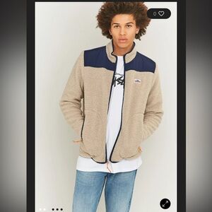 Penfield Cream Sherpa Fleece Jacket